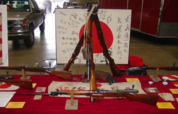 Japanese Type 44 Carbine Display Birmingham AL AGCA Show 10/23/04 Stancil Collection
