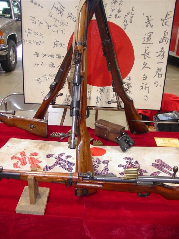Japanese Type 44 Carbine Display Birmingham AL AGCA Show 10/23/04 Stancil Collection