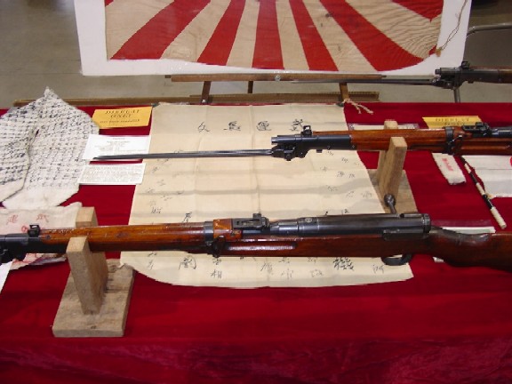 Japanese Type 44 Carbine Display Birmingham AL AGCA Show 10/23/04 Stancil Collection