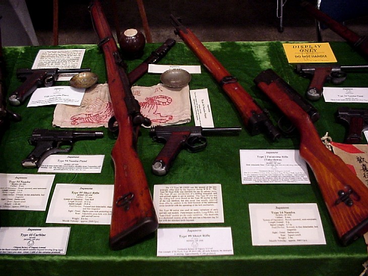 Japanese Weapon Display Montgomery CASCI Show 3/16/03 Stancil Collection
