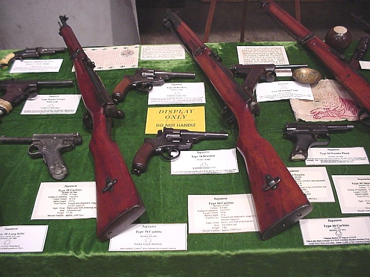 Japanese Weapon Display Montgomery CASCI Show 3/16/03 Stancil Collection