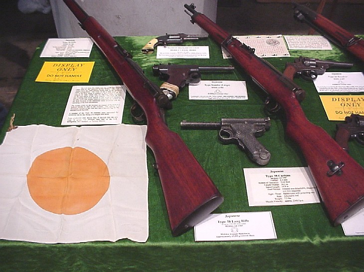 Japanese Weapon Display Montgomery CASCI Show 3/16/03 Stancil Collection