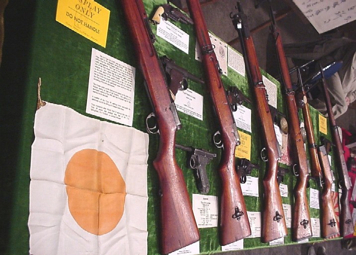 Japanese Weapon Display Montgomery CASCI Show 3/16/03 Stancil Collection