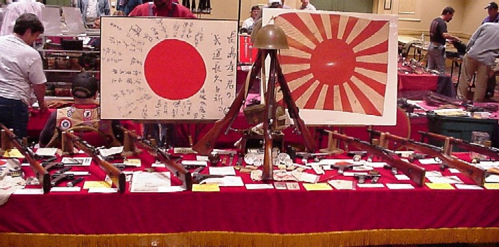 Nambu/44 Carbine Display Picture 1 TMCA Show Thanksgiving 2002 Stancil collection