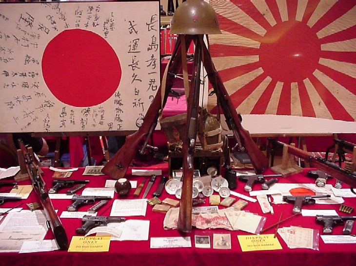 Nambu/44 Carbine Display Picture 3 TMCA Show Thanksgiving 2002 Stancil collection