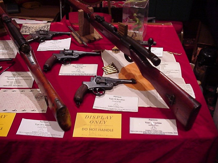 Nambu/44 Carbine Display Picture 5 TMCA Show Thanksgiving 2002 Stancil collection