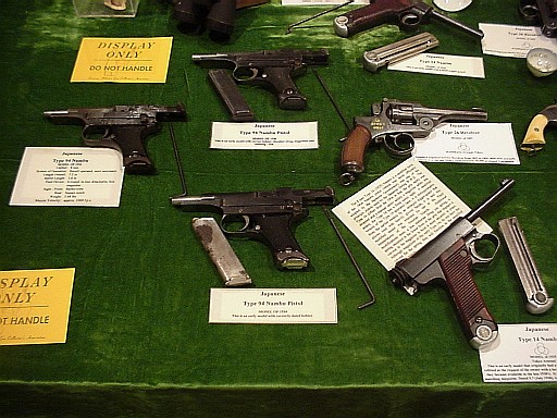 Japanese Weapon Display Franklin TN TMCA Show 4/18/03 Stancil Collection
